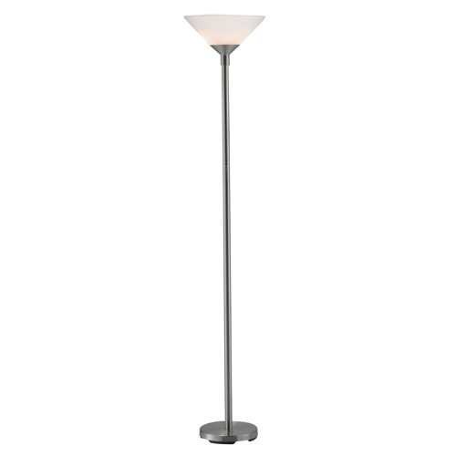 Charlton Home® Staggs 73'' Torchiere Floor Lamp & Reviews Wayfair